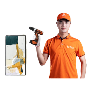 挂画装饰画安装服务组合画壁画氛围灯画相框安装匠多多同城上门