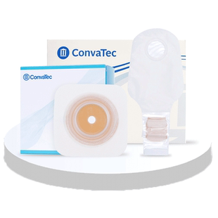 convatec康维德二件式造口袋底盘1+1套装无需剪裁 平/凸面2款可选