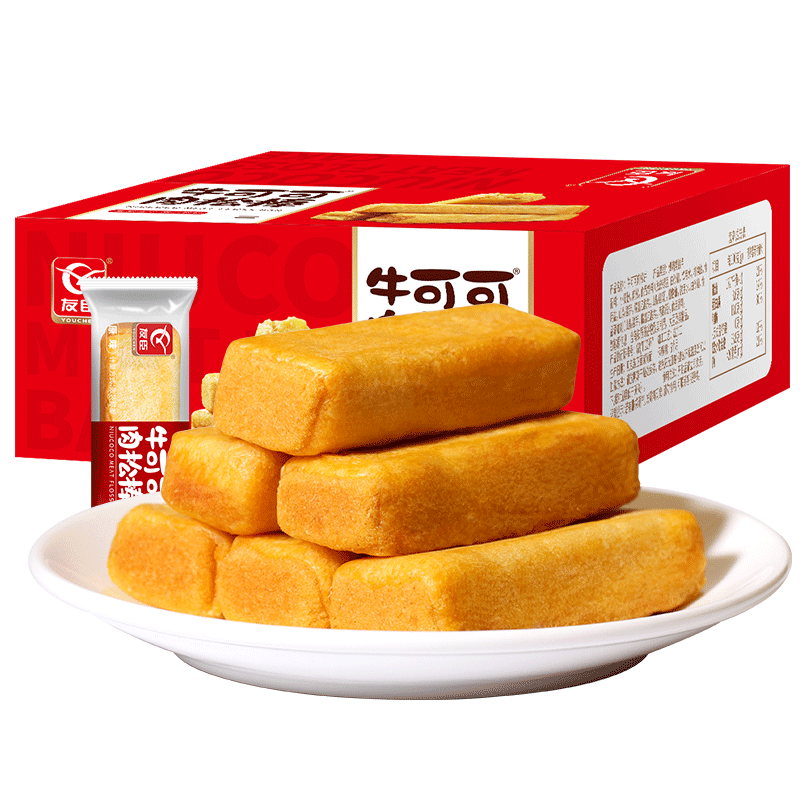 友臣肉松棒散装夜宵充饥传统糕点