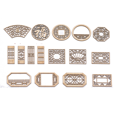 建筑沙盘模型材料diy中式家具