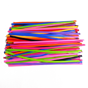 魔术长条气球礼物生日儿童节宝宝派对装饰场景布置造型小丑棒棒球