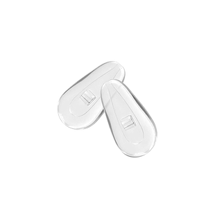 超轻空气气垫硅胶鼻托防滑无框眼镜无螺丝托卡扣式套入式通用型