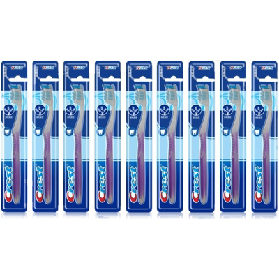 crest三重波浪混发洁齿护理牙刷