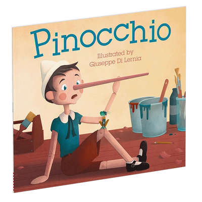 【现货】 Pinocchio (Storytime Lap Books) 经典绘本：木偶奇遇记 英文原版图书籍正版 儿童绘本 DK童书3-6岁 Giuseppe Di Lernia