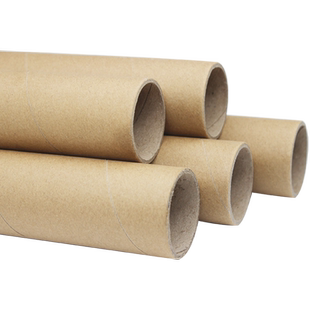 牛皮纸管圆形硬纸筒海报筒书画收纳桶快递空心管抗压圆筒定制包装