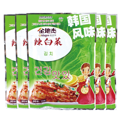 金地杰韩国泡菜10袋正宗韩式风味