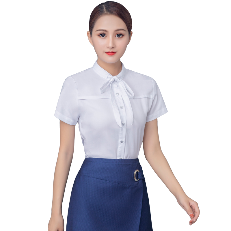 纯岚新款中国移动营业厅工作服