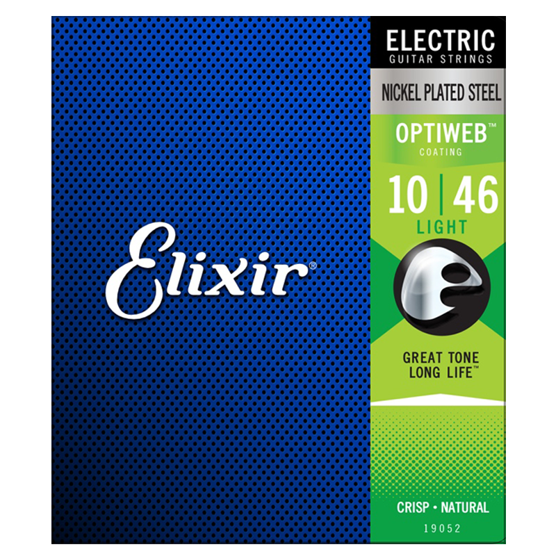 Elixir電吉他弦鍍膜伊利克斯琴弦 12052防銹全套裝19052 09 010