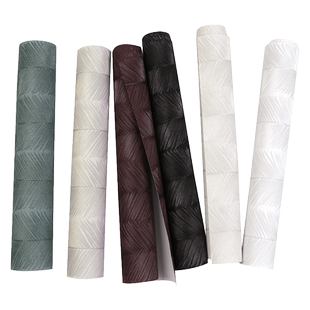 3D立体北欧素色浮雕墙纸高级感卧室电视墙背景墙客厅壁纸2026新款