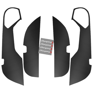 专用于十代雅阁车贴车门防踢膜 改装装饰碳纤维防踢贴 内饰防踢垫