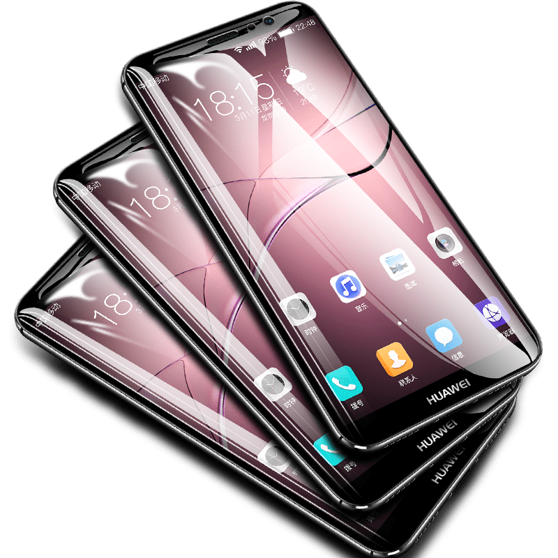 适用华为mate9钢化膜mete9钻石膜