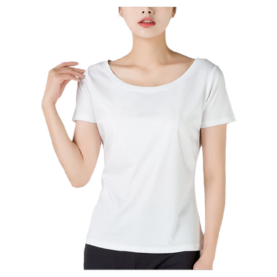 2023早春丝光棉短袖圆领打底