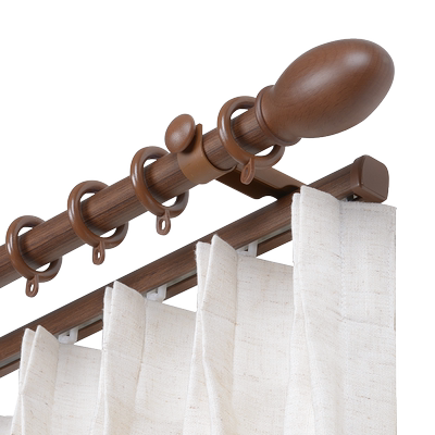 法瑞尔罗马杆实木加厚米你单双杆