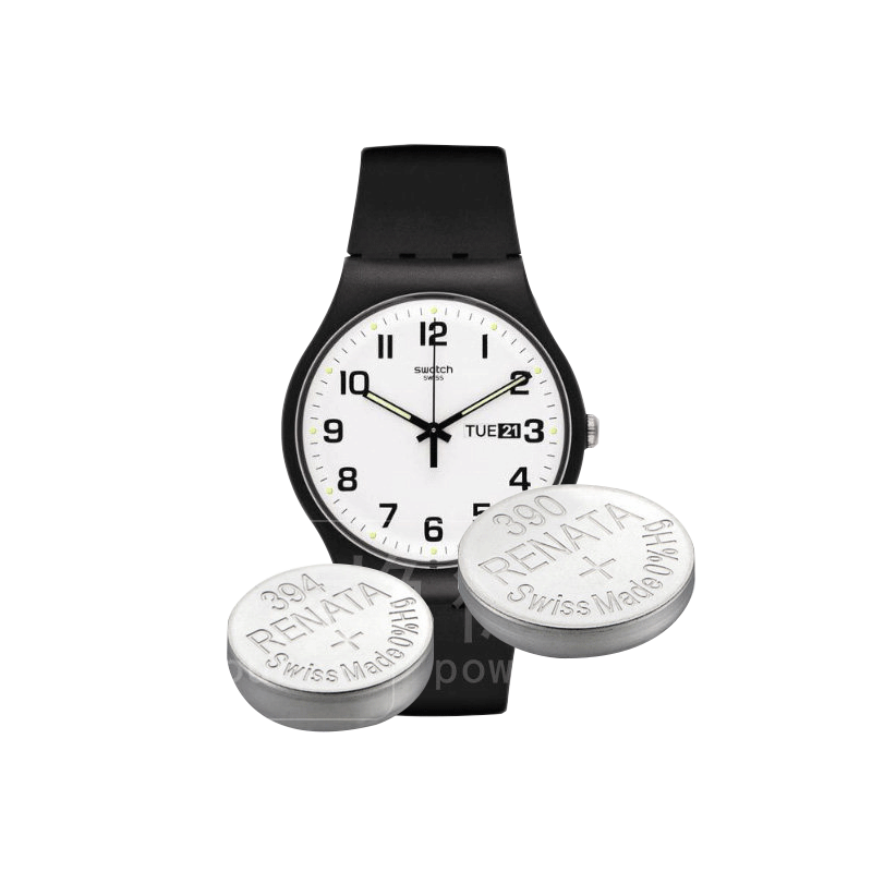 RENATA瑞士原装Swatch斯沃琪390 394手表电池377电子irony联名款OMEGA儿童317超薄315纽扣