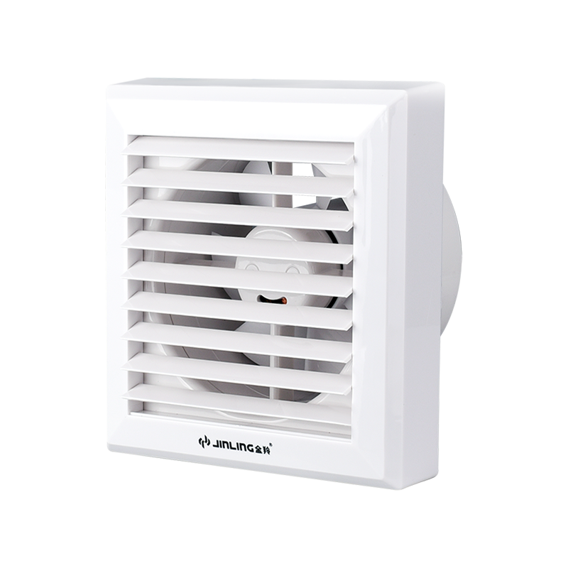 金羚厕所排风扇卫生间排气扇止回阀防回风高楼抗风换气扇强力静音