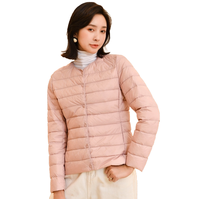 保暖轻薄羽绒服内胆圆领