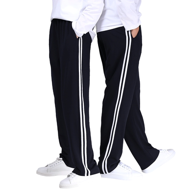 一条杠藏蓝色校服裤子春季款