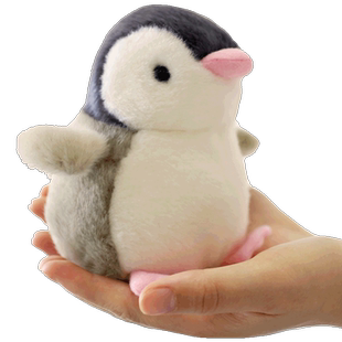 日系小企鹅玩偶公仔毛绒玩具可爱书包挂件会叫娃娃女孩生日礼物