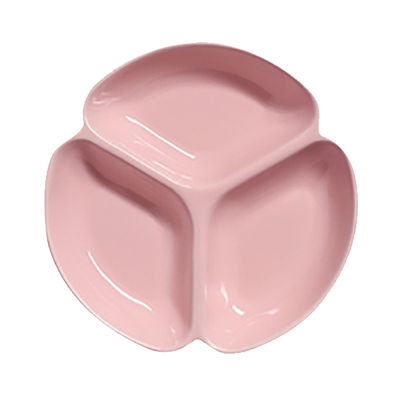 包邮分格陶瓷家用分隔盘分菜盘