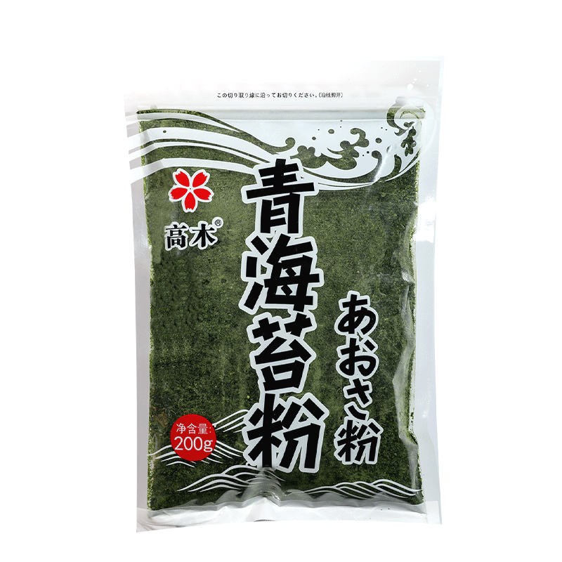 高木青海苔粉寿司专用食材配料章鱼小丸子材料拌饭饭团海苔丝200g