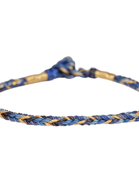 手工编织金刚结长命缕五彩绳