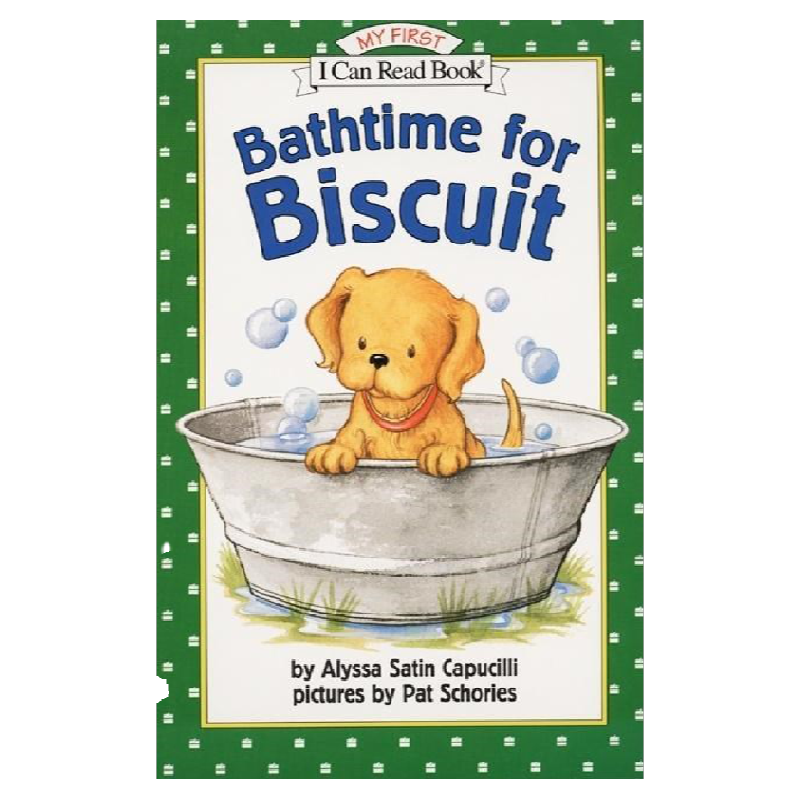 【外图原版】进口英文 绘本 Bathtime for Biscuit（MY FIRST) 饼干洗澡时间 I CAN READ系列