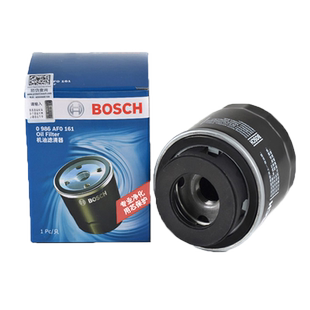 博世机油滤芯器大众POLO途岳探岳桑塔纳探影途铠途安L高尔夫6机滤