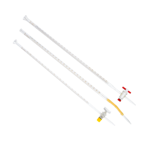 kuihuap葵花A级蓝白线滴定管可过检酸式碱式 兰白线 新型全四氟活塞酸碱两用10 25  50 100mL实验室用量器