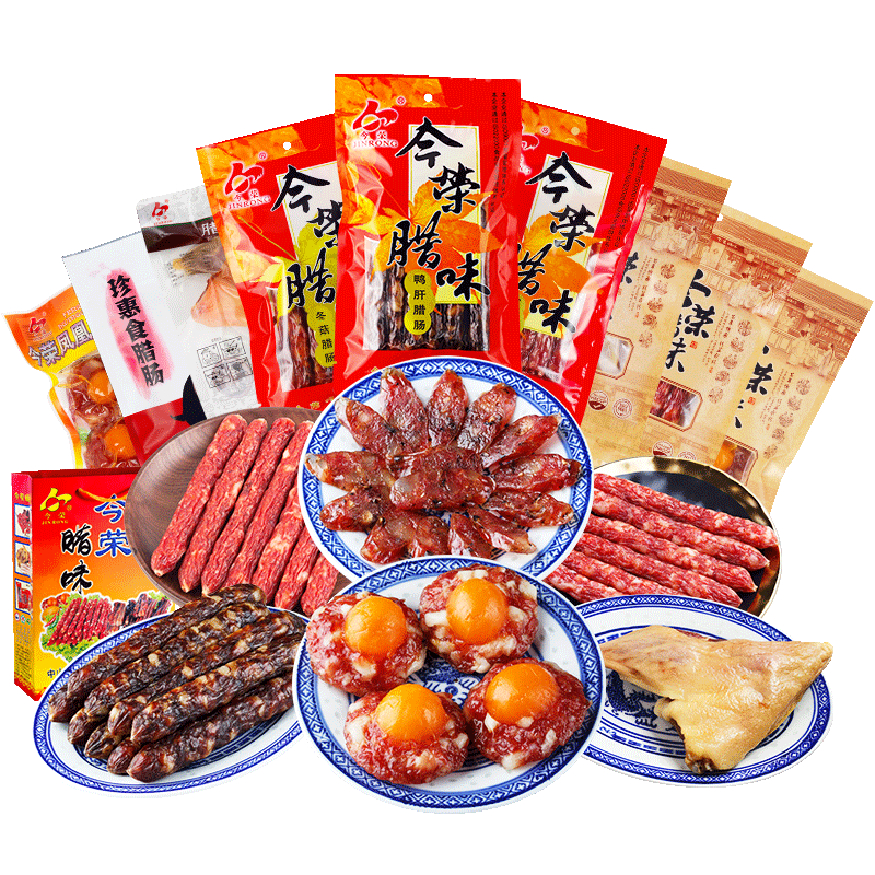 广式年货礼袋腊味送礼特产