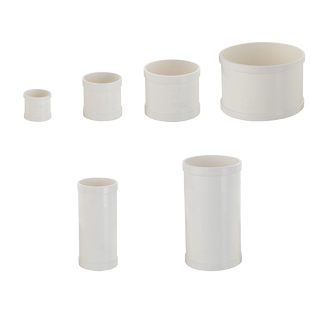 50/110160pvc排水管无台阶直接快速抢修补漏伸缩接无挡圈直通接头