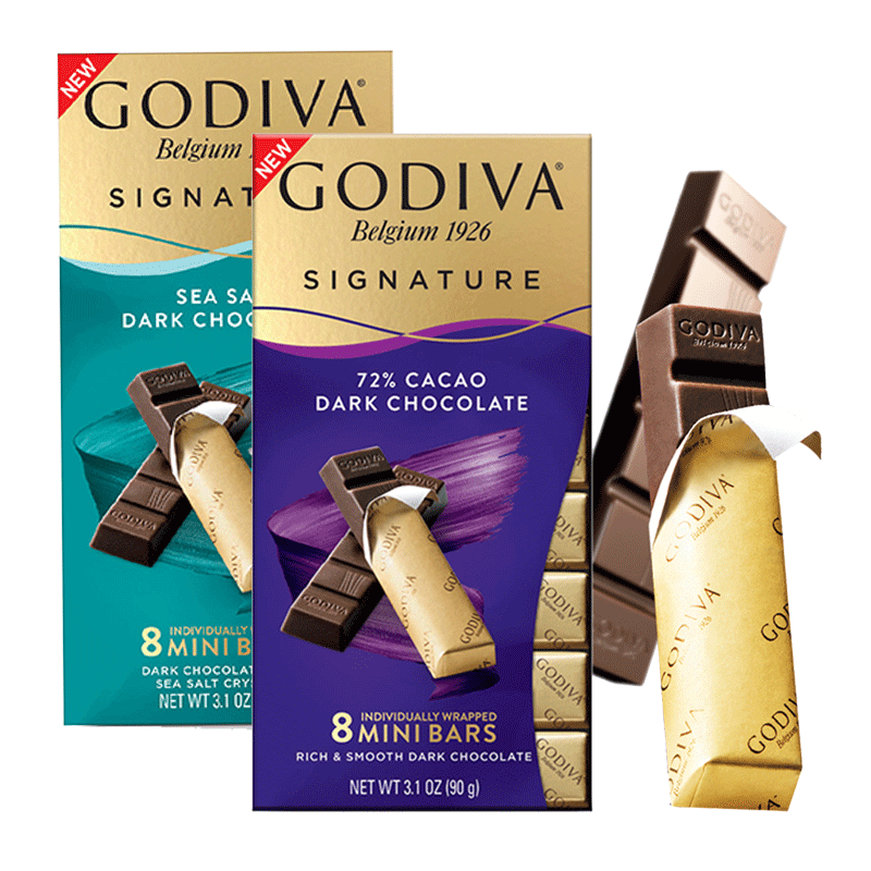 歌帝梵巧克力GODIVA迷你条烤