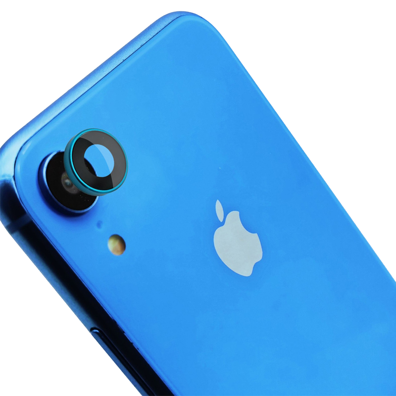適用于 蘋果XR鏡頭膜iPhoneXR一體式全包鏡頭框xr電鍍鋁合金鏡頭保護圈鋼化玻璃后膜 鋁合金鋼化攝像頭鏡頭框