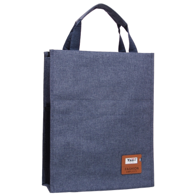 雅梓帆布大容量红色男款文件袋