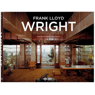 【现货】TASCHEN Frank Lloyd Wright弗兰克·劳埃德·赖特 伟大的建筑设计师建筑设计原版书包邮
