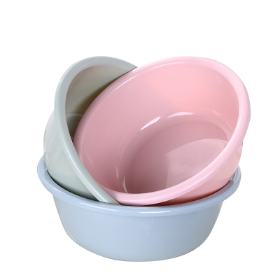 HOUYA40cm方圆塑料洗衣盆脸盆