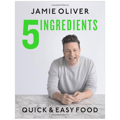 Jamie Oliver: 5 Ingredients - Quick & Easy Food 英文原版 杰米·奥利弗 5种食材的简易食谱 精装