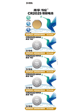 南孚传应汽车钥匙CR2032电池