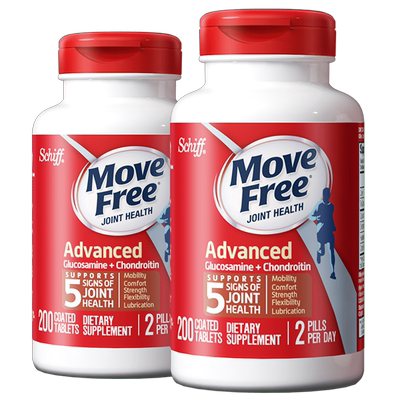 日常养护关节经典红瓶氨糖软骨素