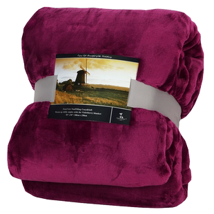 纯色法兰绒毛毯冬季珊瑚绒毯子加厚保暖床单小毯子单双人沙发盖毯