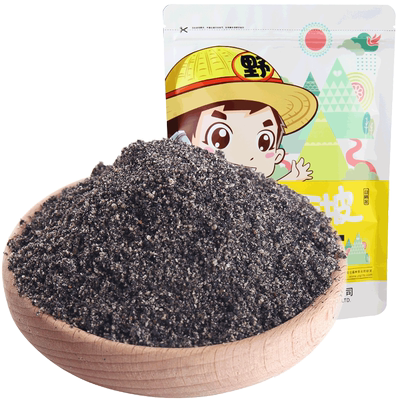 野三坡纯熟黑芝麻粗粉