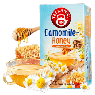 Teekanne进口德国蜂蜜洋甘菊花茶花草茶菊花茶叶包袋泡茶包 2盒装