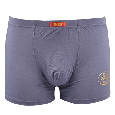 浪莎男士平角裤加肥加大肥佬裤