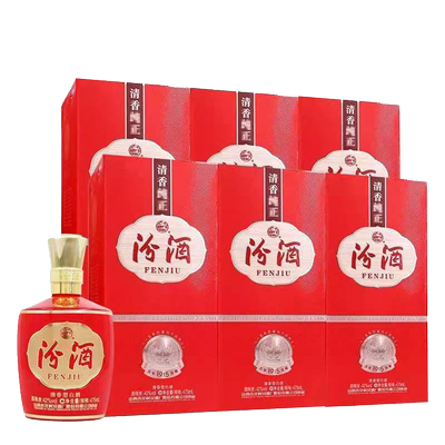 6瓶股份53度1915巴拿马整箱汾酒