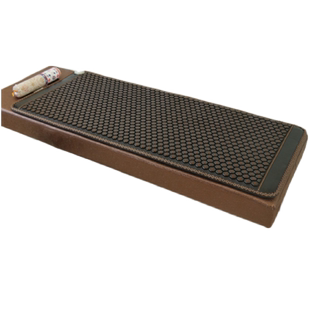 御荣玉石美容院同款锗托玛琳砭石麦饭石加热湿热排酸毯药王石床垫