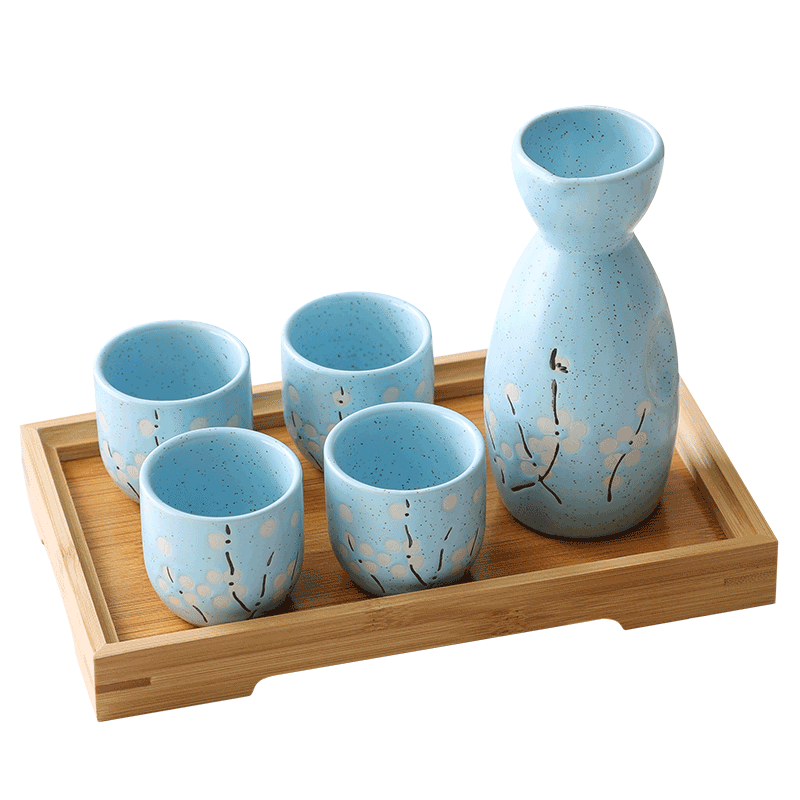 日式清酒壶陶瓷酒具套装温酒壶家用小号白酒杯烫酒壶烧酒壶烈酒杯