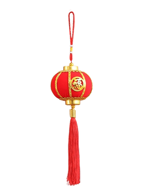 春节小红灯笼串挂饰喜庆室内户外结婚庆用品场景布置过年装饰挂件