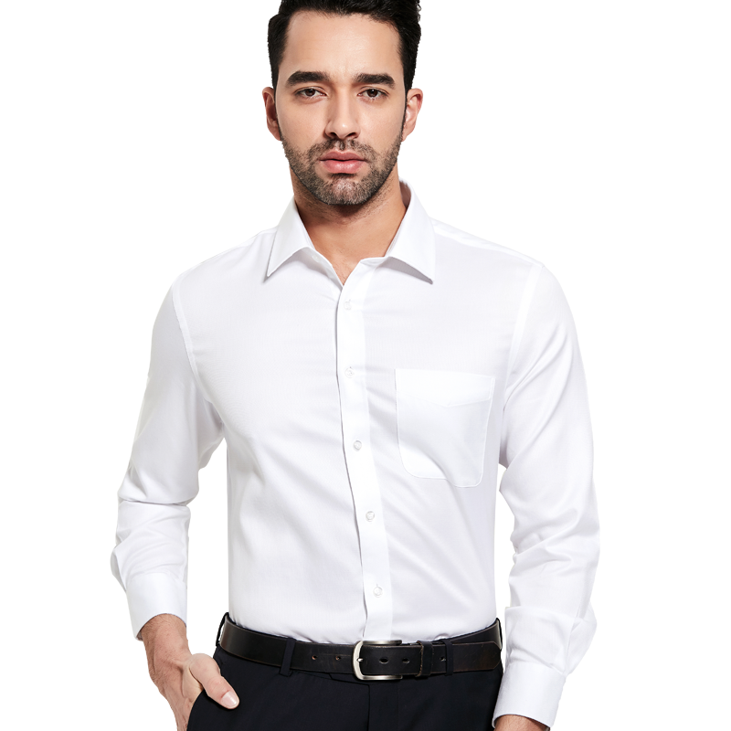 【特价清仓】天坛大码白衬衣男长袖衬衫胖子大号宽松加肥商务西装