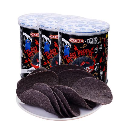 马来西亚MAMEE鬼椒薯片死神薯片