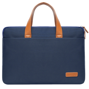 笔记本电脑包14寸女好看的时尚简约手提适用13.3苹果MacBook15.6寸air联想小新16华为大容量男内胆包保护套