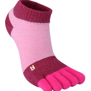 五指袜专业跑步运动袜女户外越野跑徒步吸汗马拉松登山短筒袜子